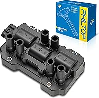 Vista 32 de PHILTOP DG530 Paquete de Bobina de Encendido, Compatible con F150 1997-1999, Ranger 1989-2001, Crown Victoria 1992-1997, Town Car 1991-1997