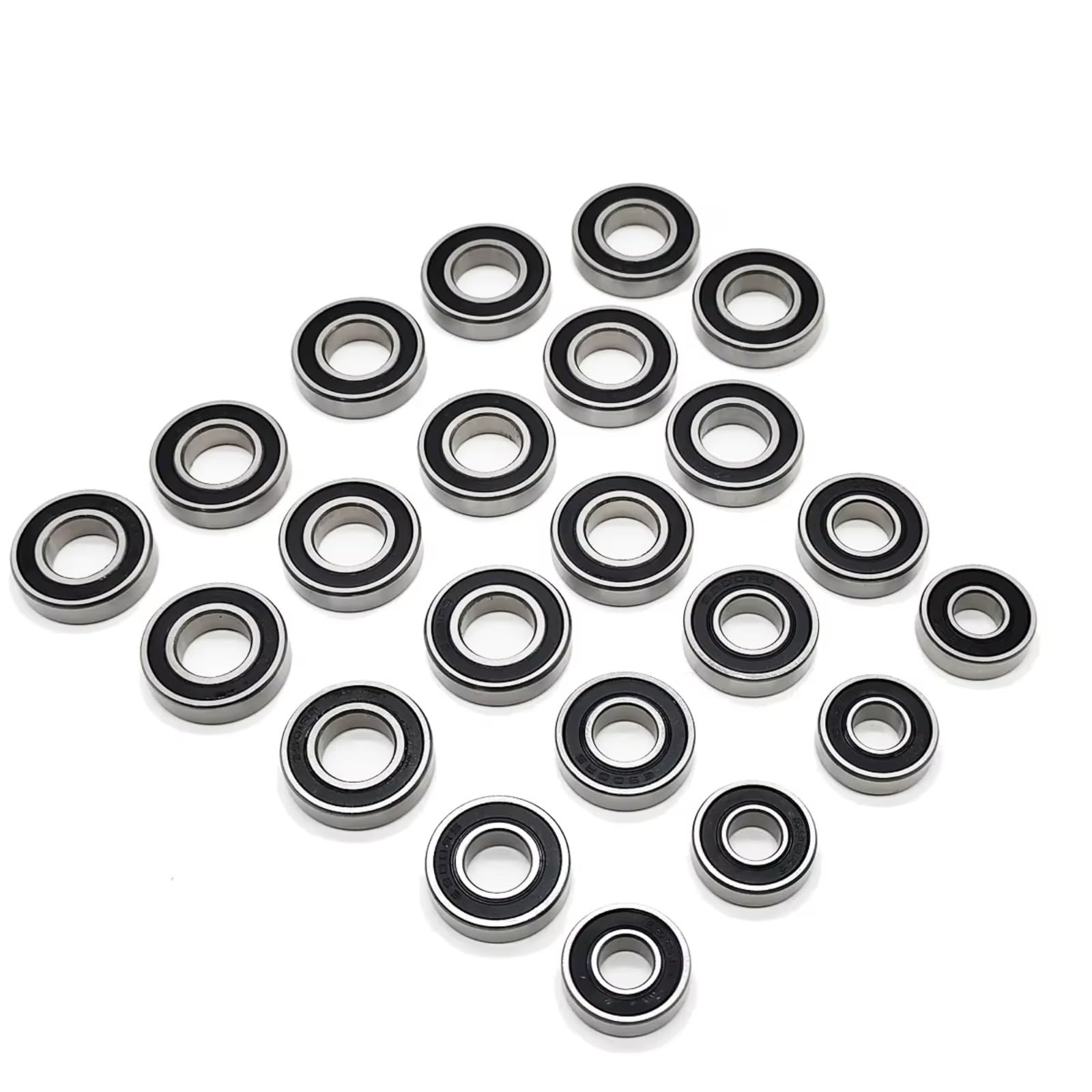 RC Lagerteile Für Losi Für DBXL-E 2.0 4X4 1/5 22 Teiliges Komplettes Kugellager Kit Rillenkugellagerstahl Vorgefettet RC Auto Für Wüste Für Buggy Brushless Teile