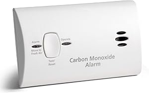 Kidde Carbon Monoxide Detector, Battery Powered CO Alarm with LEDs, Test-Reset Button, Low Battery Indicator, Portable