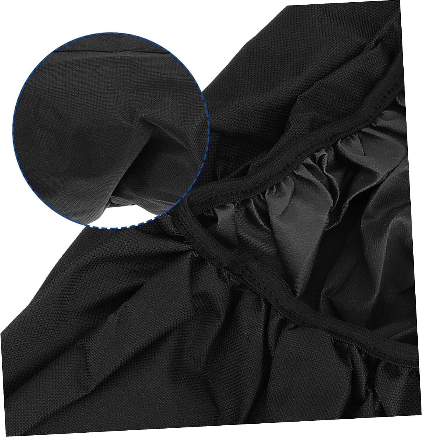 Winch Cover Durable Oxford Cloth Capstan Protector with Elastic Design Heavy-Duty Protection for Electric Winches Black with Red Trim
