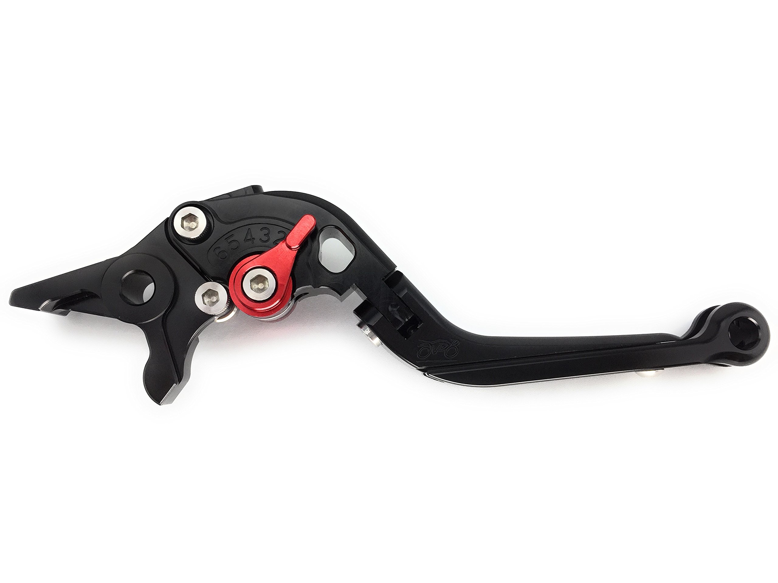 avdb-moto Coppia di leve regolabili e pieghevoli CNC Compatibile con Kawasaki GTR 1000 zg1000 Concorso 1992 – 2006