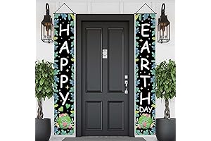 Eco-Friendly Festivities: Celebrate Earth Day with Our Porch Banner and Decorations