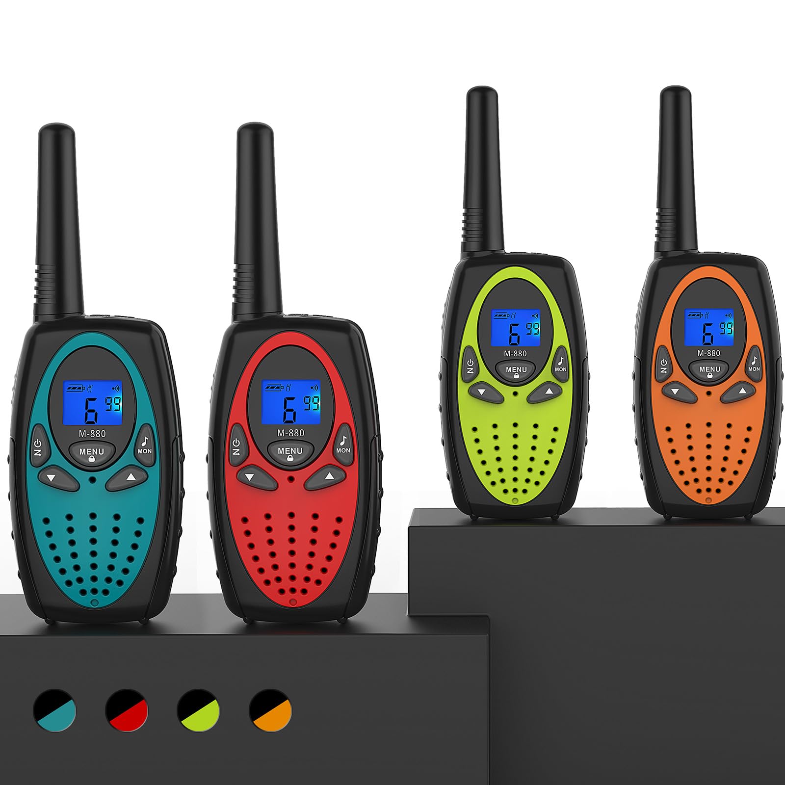 Amazon.com: Topsung Walkie Talkies Long Range, M880 Two Way Radio