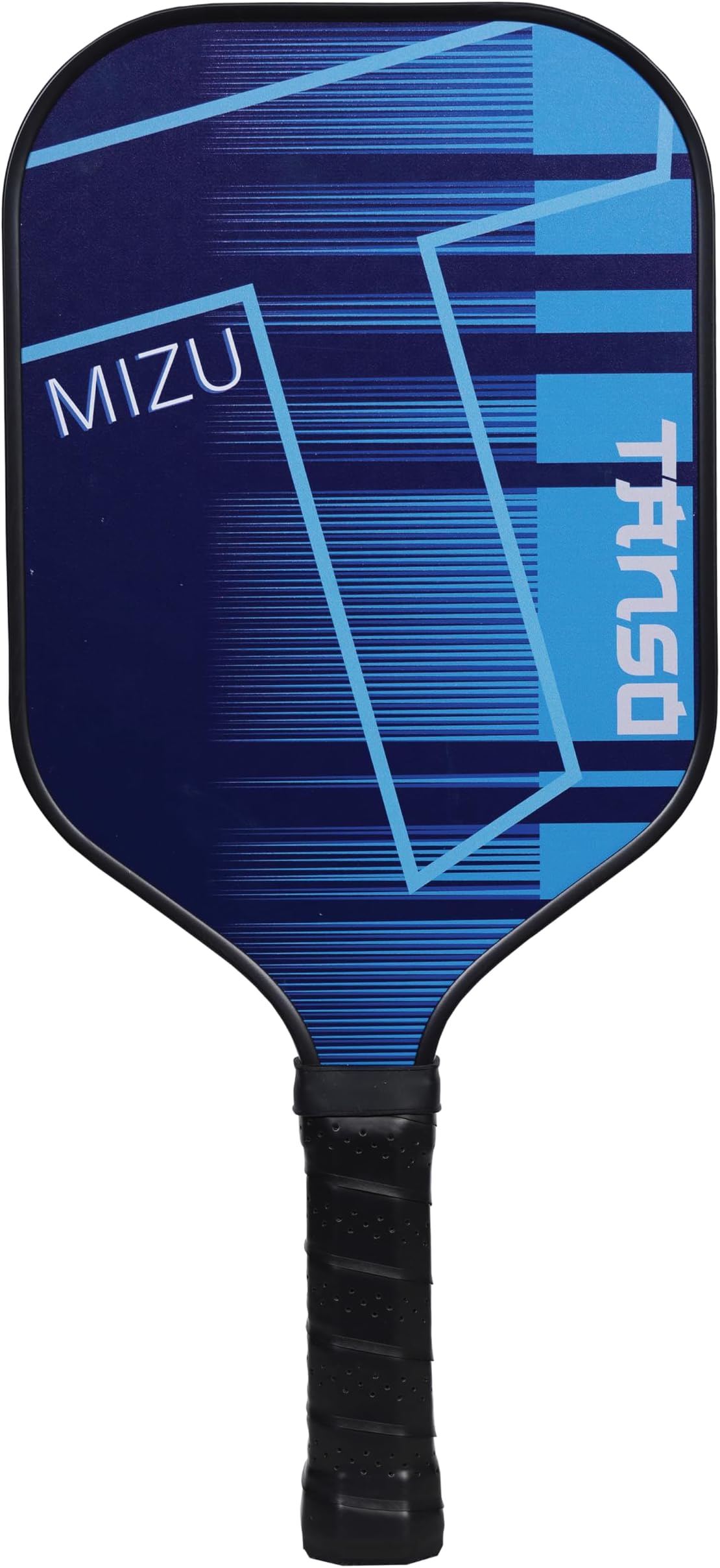 TANSO MIZU Fiberglass Pickleball Paddle with Free Paddle Cover (230 Grams, Polypropylene Honeycomb Core) - Prussian Blue
