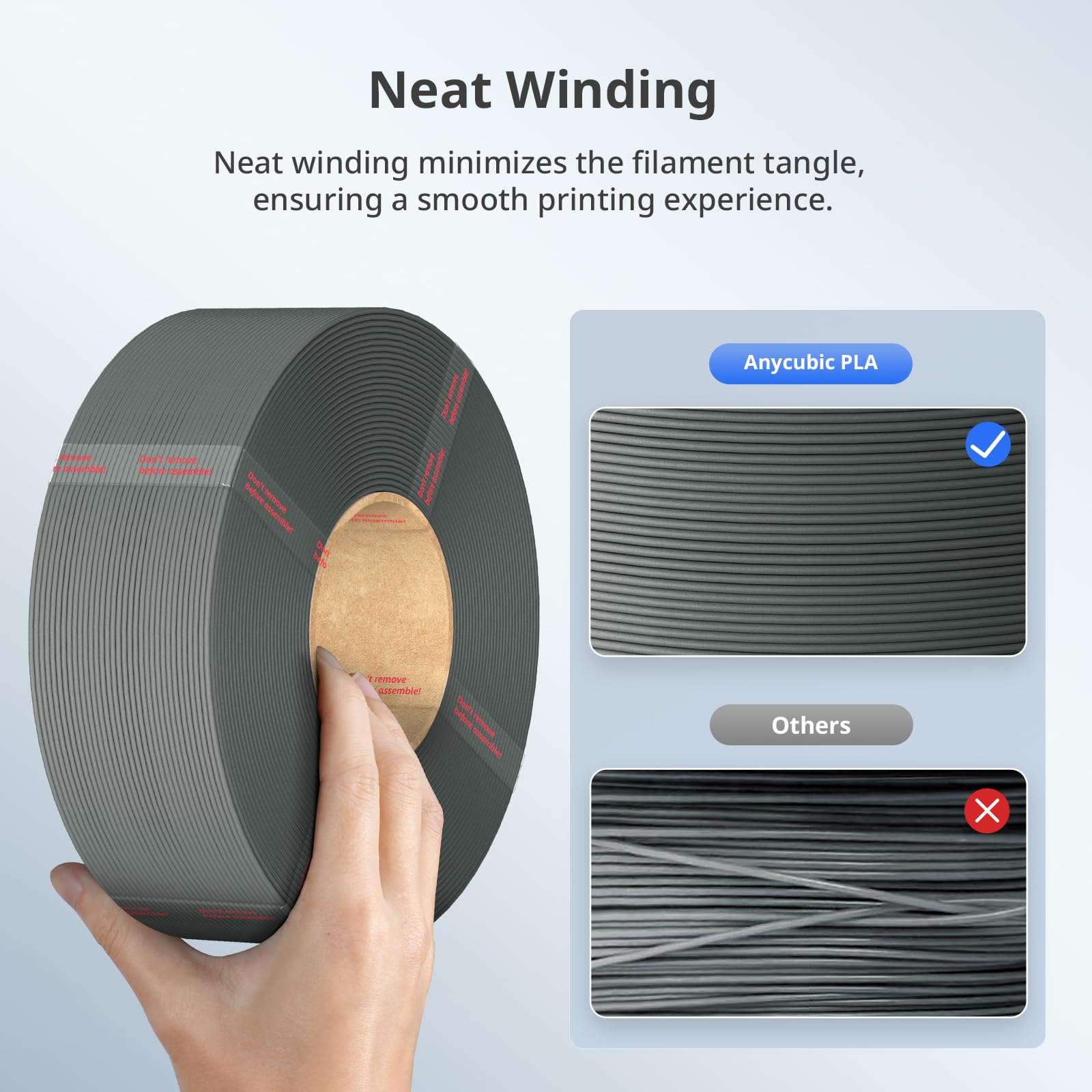 ANYCUBIC PLA Filament 1KG - Black -5