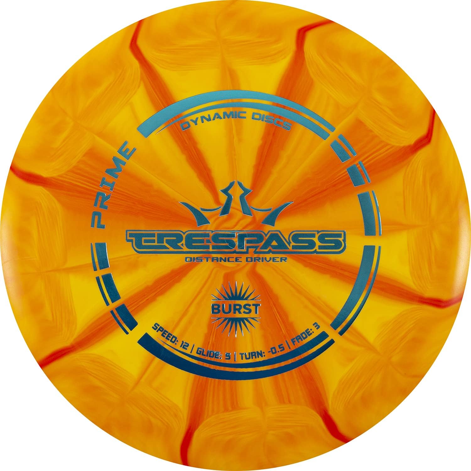 Dynamic Discs Prime Burst Trespass Disc Golf Driver