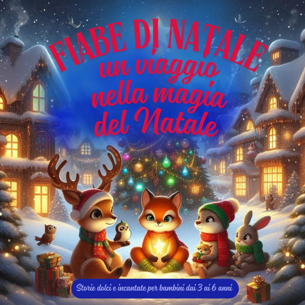 Fiabe di Natale - un viaggio nella magia del natale: Storie dolci e incantate per bambini dai 3 ai 6 anni