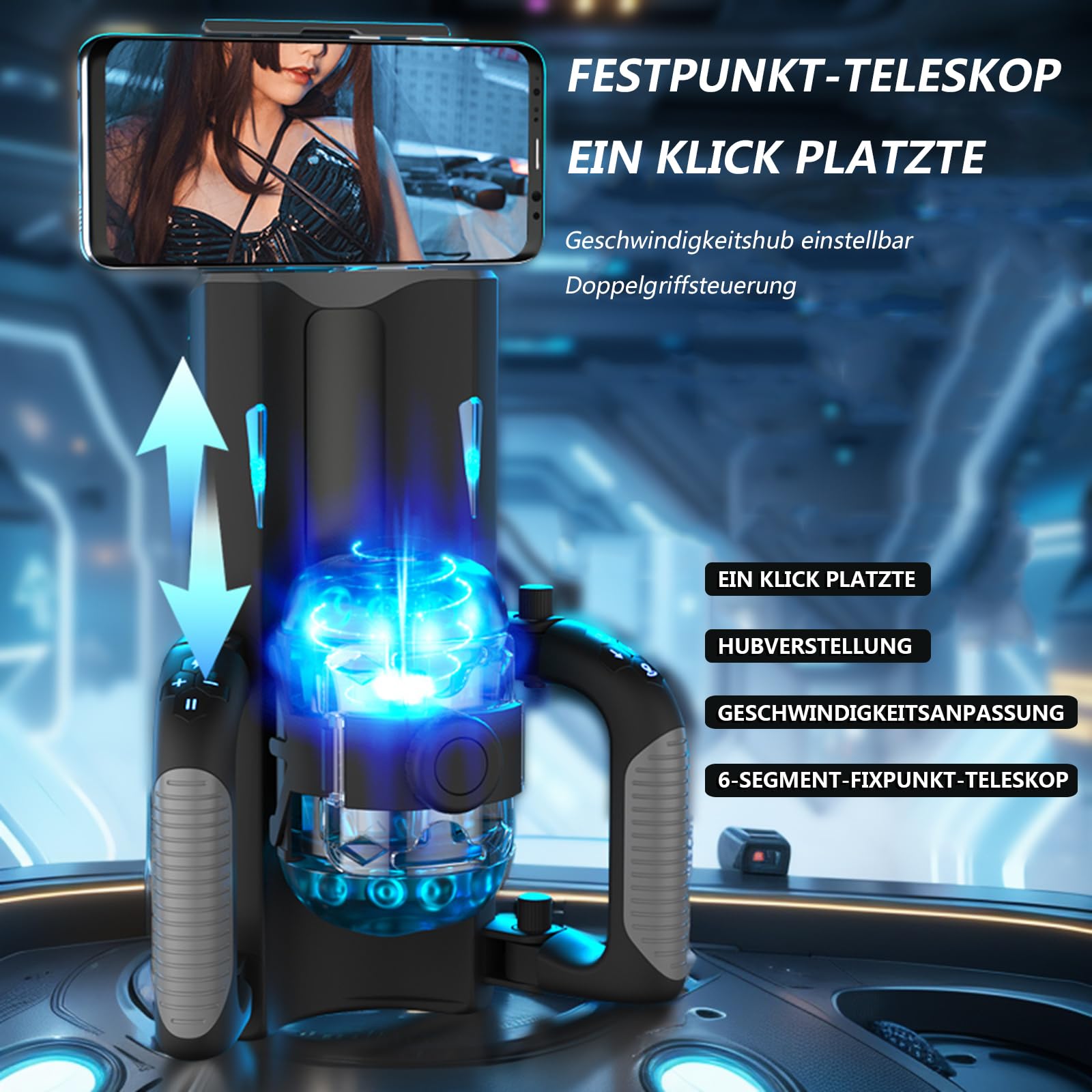 Elektrischer Masturbator faltbarem Griff Masturbieren fr Mnner mit 10  Modi Teleskopfunktion und 12cm Hublnge Mnner Sex Sexspielzeug Sex Toys :  Amazon.de: Drogerie & Krperpflege