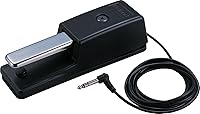 Roland DP-10 Real-Feel Damper Pedal with Non-Slip Rubber Base & 7ft Cable - Half-Damper Compatible for Keyboards
