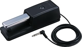 Roland DP-10 Real-Feel Damper Pedal with Non-Slip Rubber Base & 7ft Cable - Half-Damper Compatible for Keyboards
