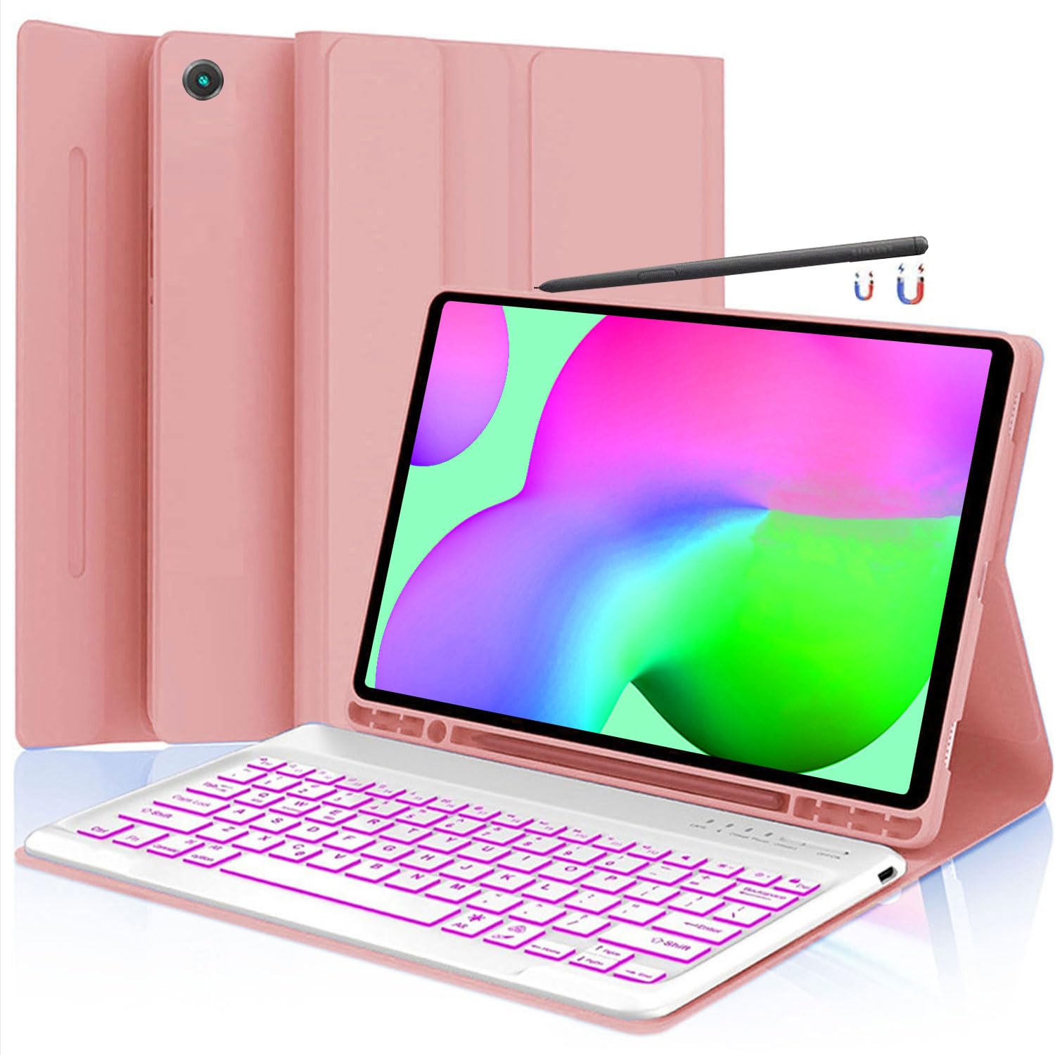 Samsung Galaxy Tab S6 Lite キーボードカバー Amazon.com: Keyboard Case for Galaxy Tab S6 Lite 10.4 in