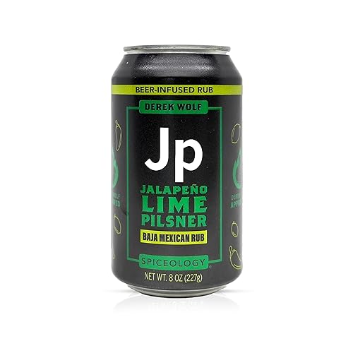 Miniatura 13 de Spiceology y Derek Wolf - Lager de Ajo Ahumado y Jalapeño - Condimentos y Especias Infusionados en Cerveza - Uso en: Carne de Res, Ensalada