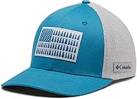 Vista 32 de Columbia Gorra de bola de malla con bandera de árbol-corona baja