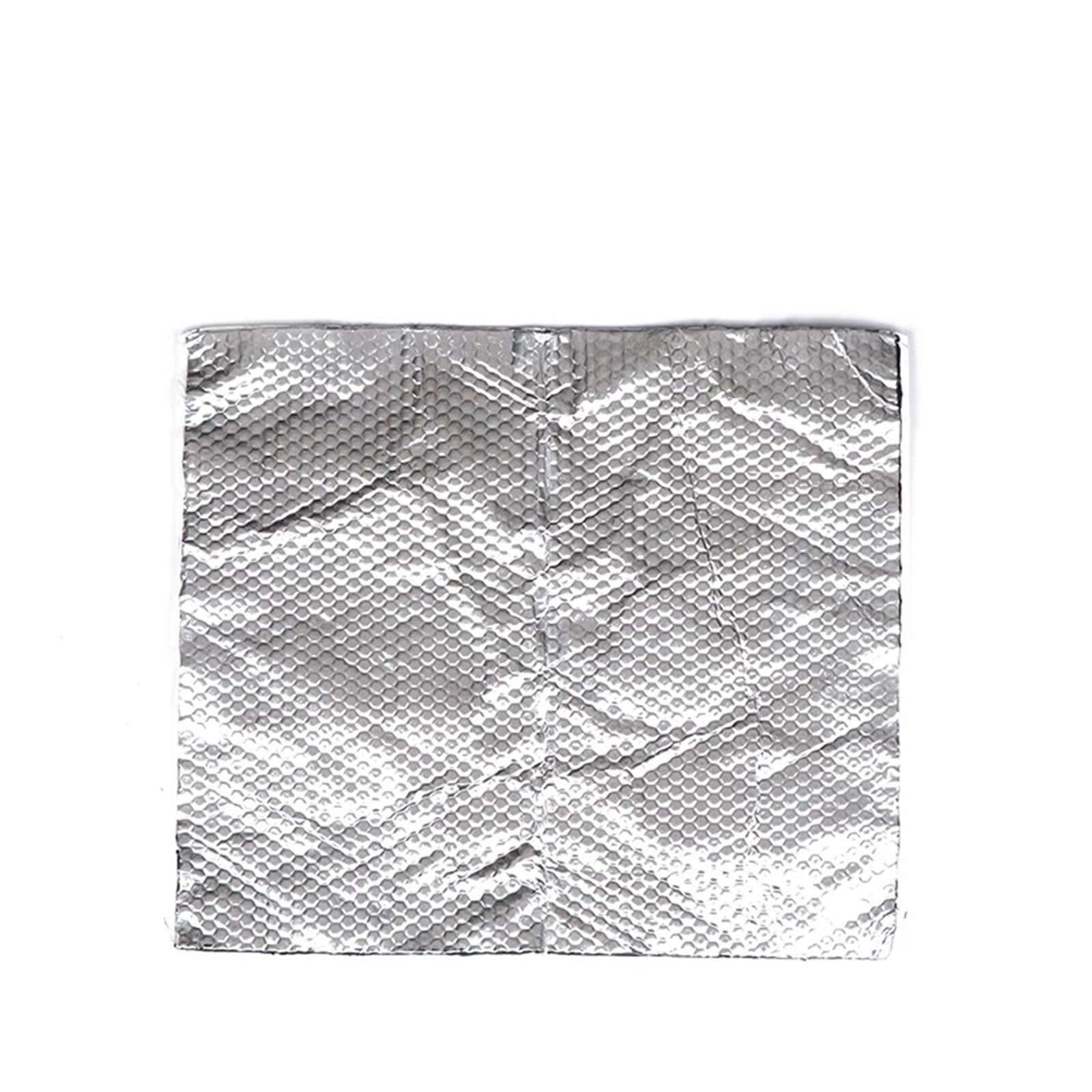 Gtdtixc B Front Onnet Sound Proof Mat 1 Piece Engine Onnet Firewall Noise Proofing Deadener 2Mm Aluminum Foil Car Sound Heat Insulation Cotton Mats(B)