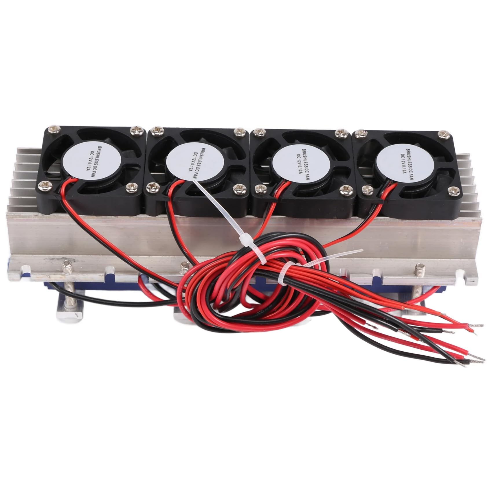 Zyfroaaq Blue & Silver 288W Thermoelectric Peltier Refrigeration Cooler Dc12v Semiconductor Air Conditioner Cooling System Diy Kit
