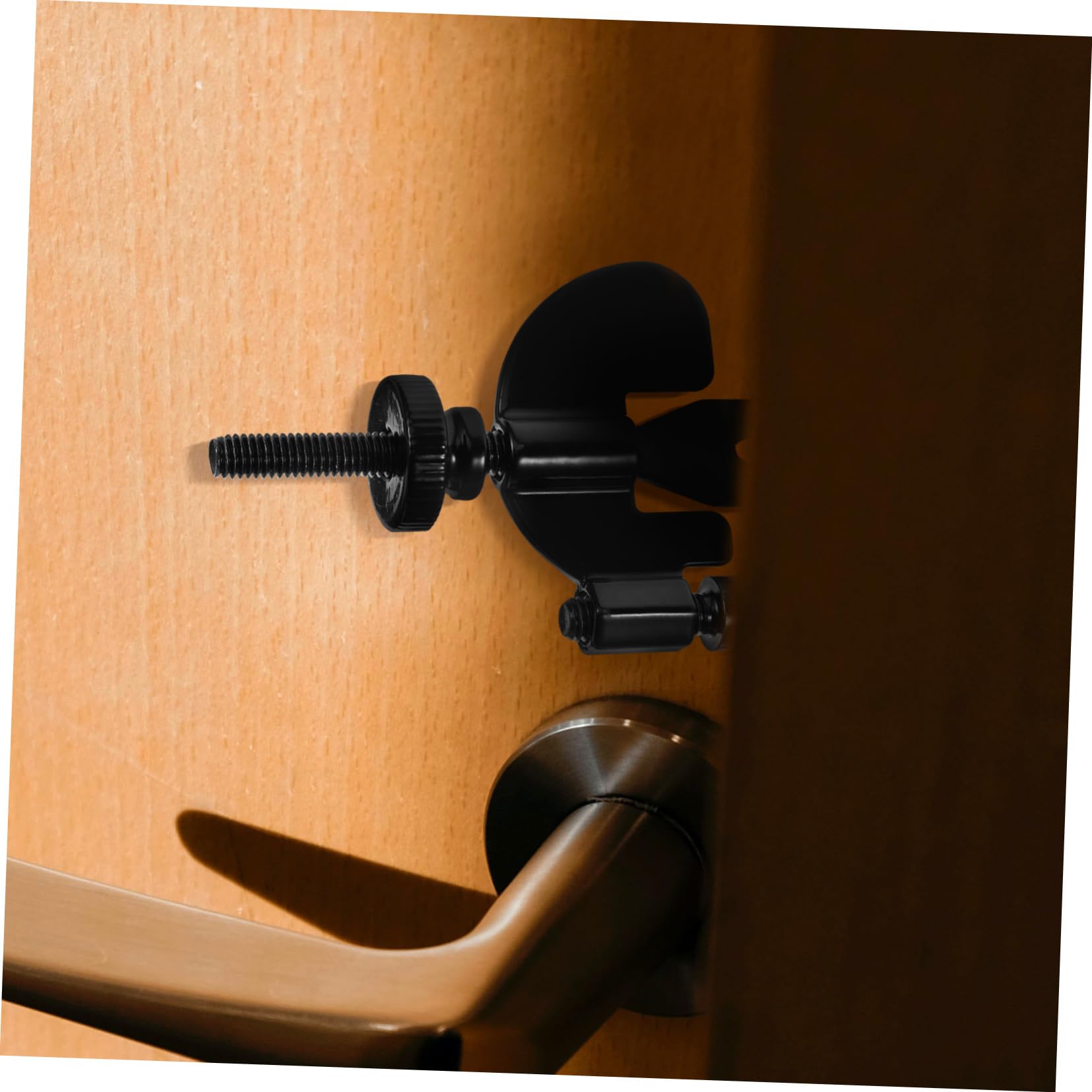 HOMSFOU 5pièces Verrou De Porte Portable Pour Sécurité à Et Voyage Accessoire De Blocage De Porte Pour Hôtels Et Maisons Design Pratique Et