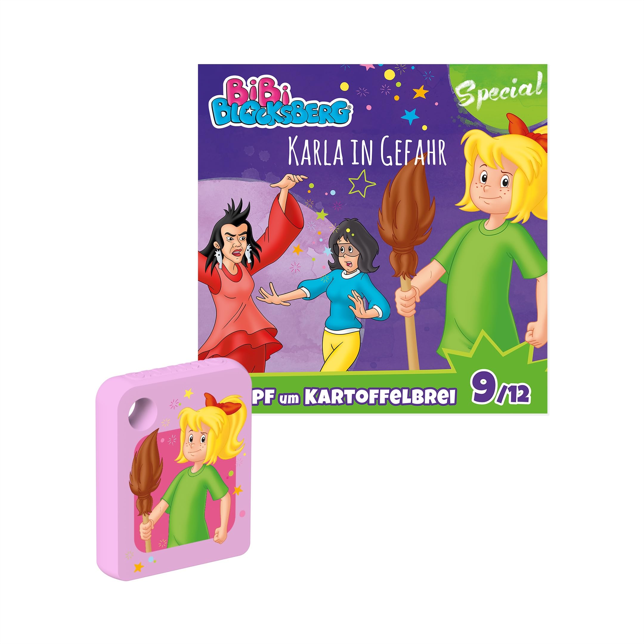 Galakto Audio Token: Bibi Blocksberg - Battle for Mashed Potatoes (Special) - Parts 9 to 12, Radio Play for Children from 4 Years, Playing Time Approx. 54 Minutes