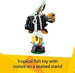 LEGO Creator 3 en 1 animaux sauvages : toucan tropical jouet de construction pour enfants - Blocs de construction de jungle et jouet éducatif pour filles et garçons, 7 ans et plus - Construisez 3 jouets animaux en 1 ensemble - Cadeau pour anniversaires - 31173