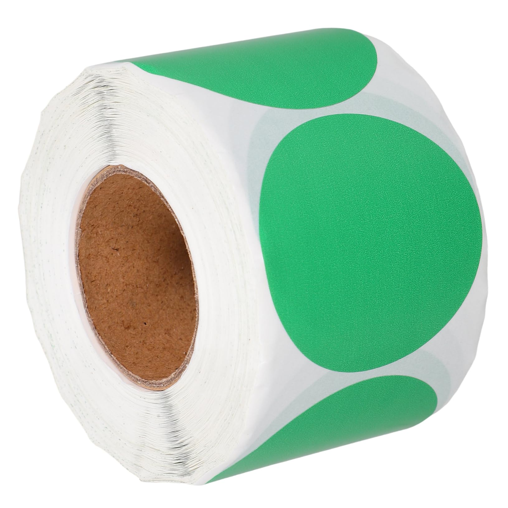 NUOBESTY 4 Rouleaux Autocollant Papier Pour Imprimante D'étiquettes Petites Étiquettes Thermiques Rondes Étiquette Collante Papier D'impression D'imprimante Étiquettes Vierges