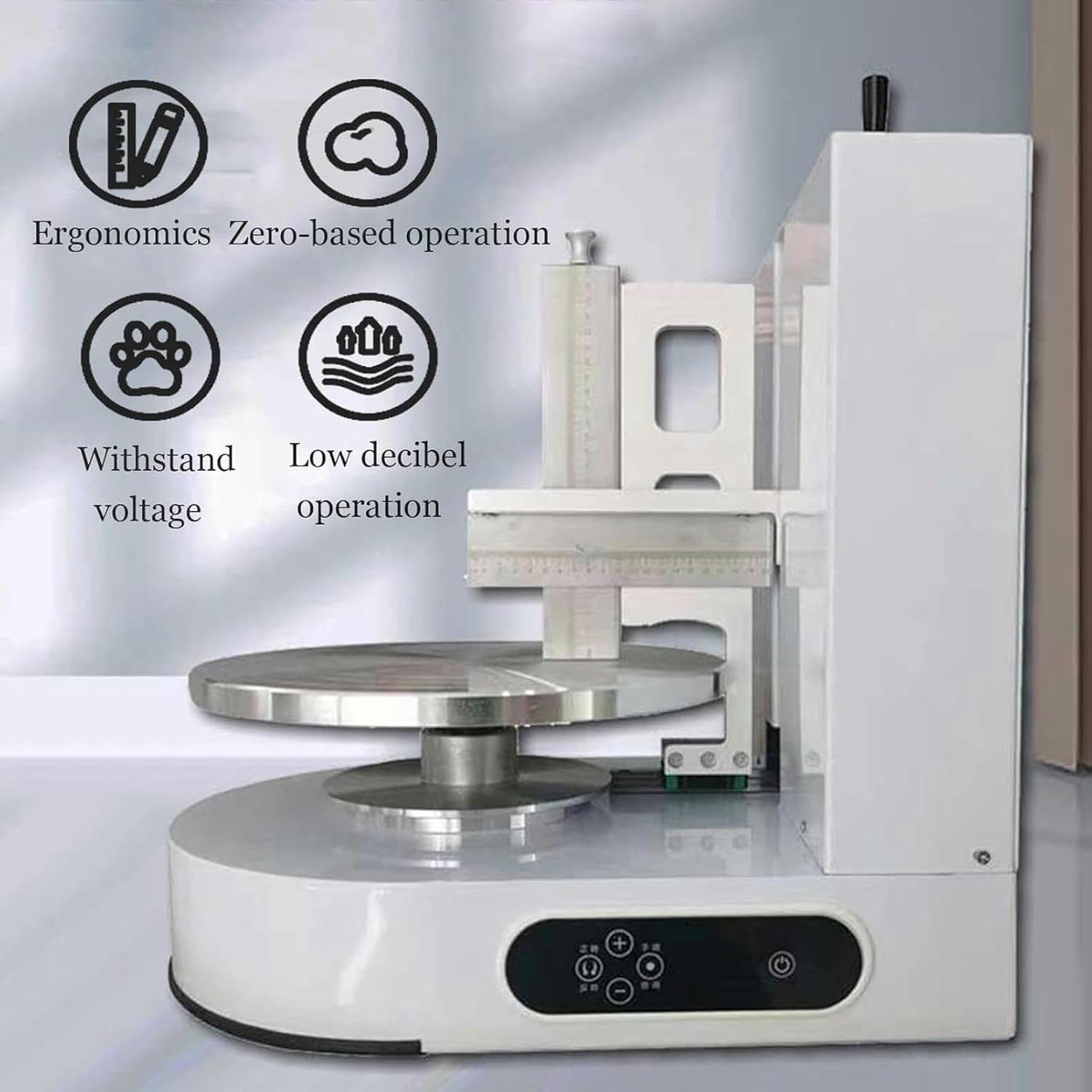 200W Pastry Decoration Coating Machine, Pastry Cream Automatic Glazing Machine, Cream Spreading Machine~/