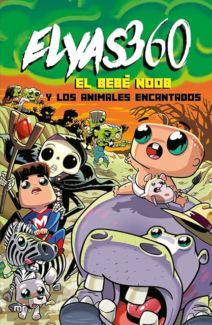 Portada de El Bebé Noob y los animales encantados