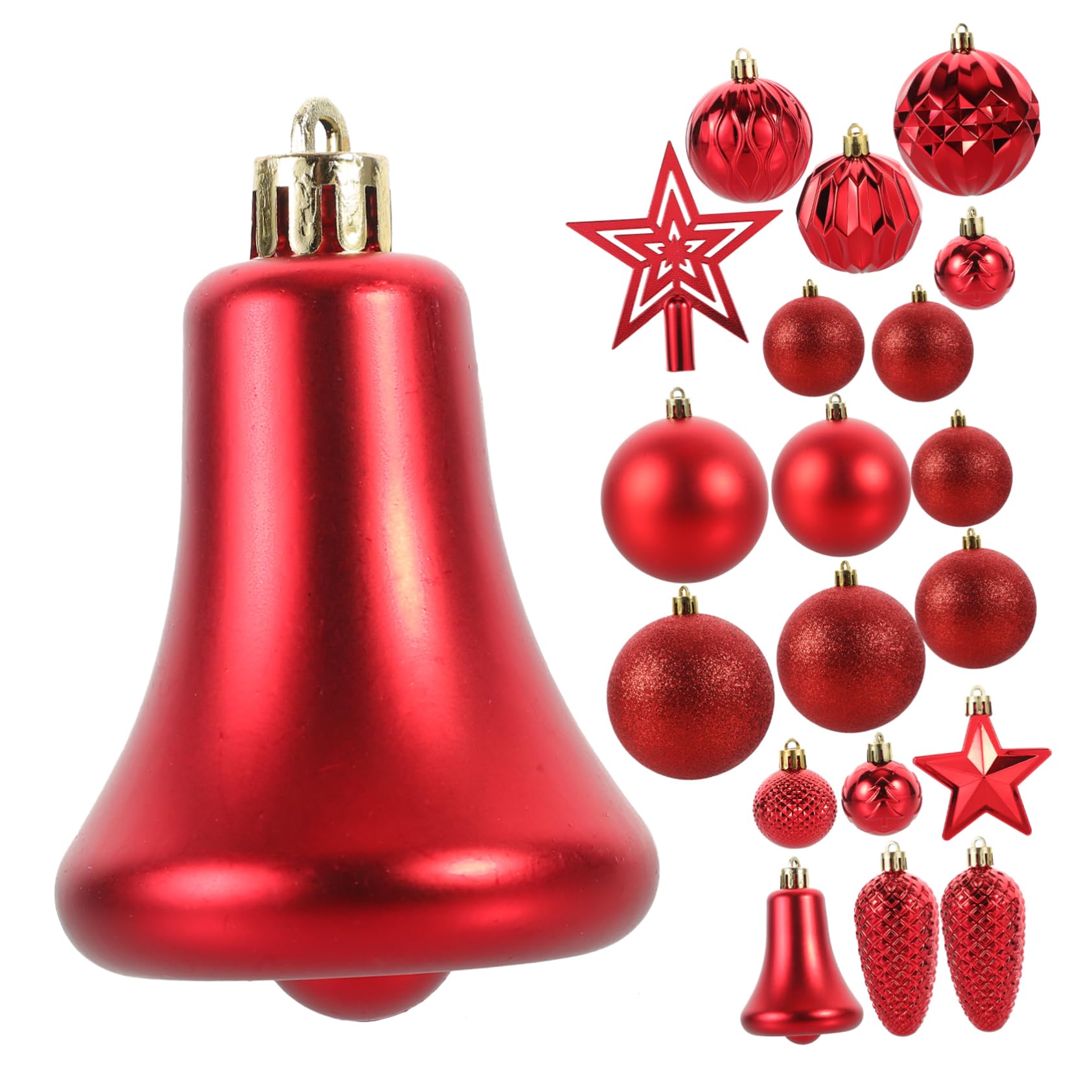 TOPBATHY Lot De 3 Décorations De Noël Élégantes Et Décoratives pour Sapin De Noël Fournitures De Fête 45 Pièces X 3