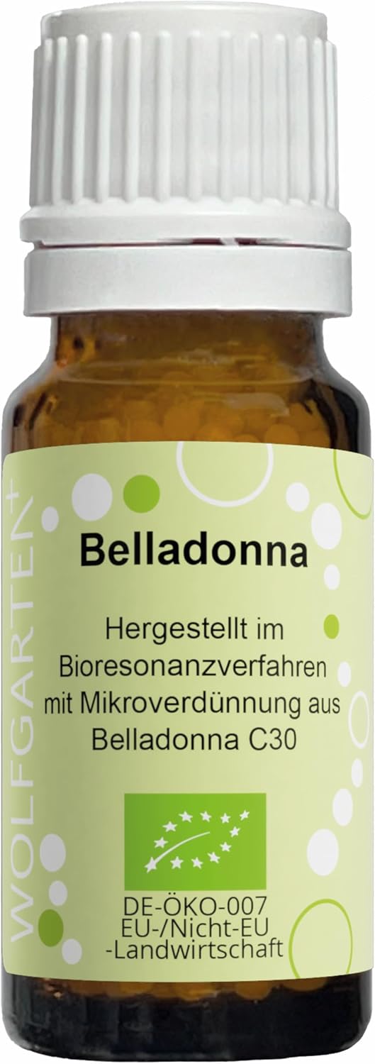 Belladonna Organic Litter Balls Made with Micro Dilution from Belladonna C30   10g   Certified Organic Quality DE- KO-007