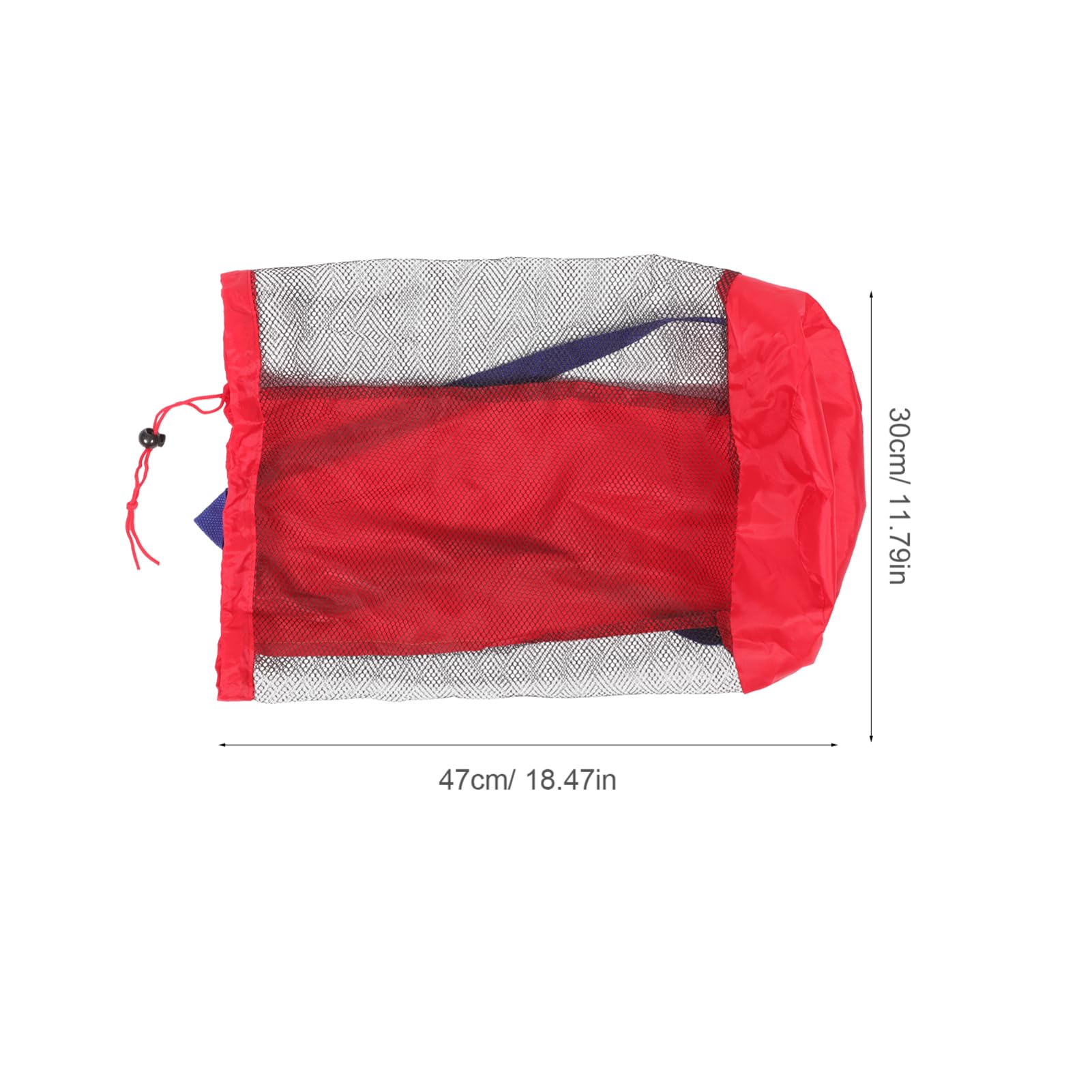 Ipetboom Portable Mesh Beach and Girls Beach Toys Storage Pouch Drawstring Water-resistant Lightweight