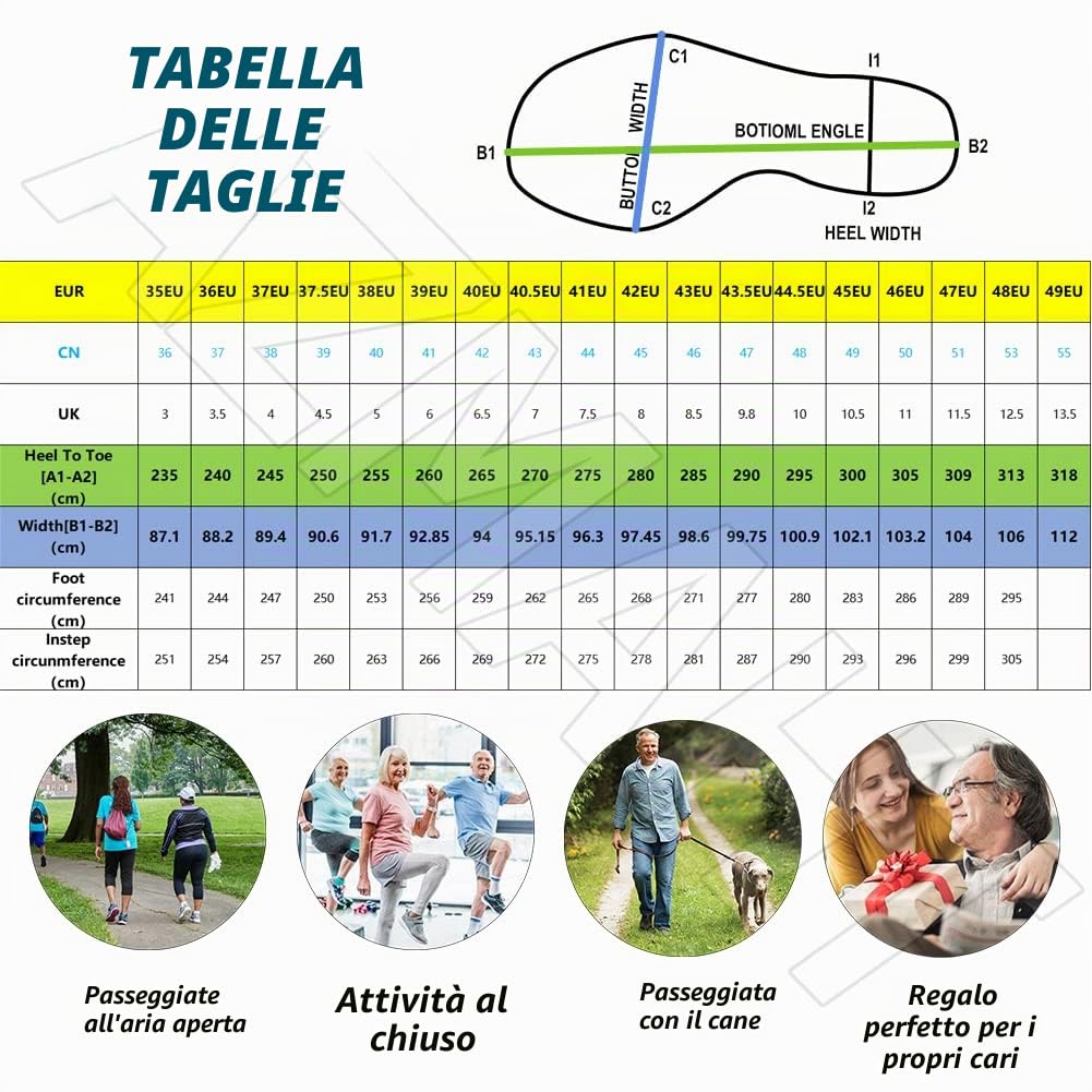 Pantofole Leggere con Strappo Scarpe Diabetiche di Larghezza Extra Larga Donna Uomo Scarpe Diabetiche Ortopediche con Memory Foam Scarpe da Passeggio Regolabili,Nero,39 EU