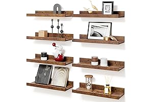 Fixwal Wall Shelves with Lip
