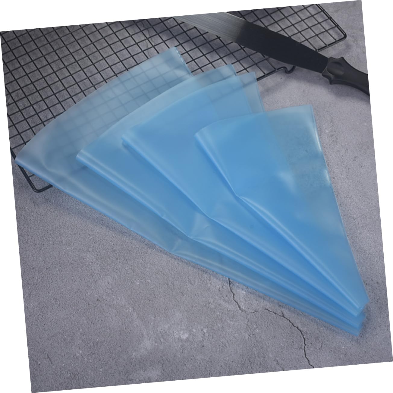 10pcs High-Quality Cream Piping Bags 10 Inch EVA Icing Pastry Bags for Cake Decorating for Cupcake Frosting and Baking Supplies