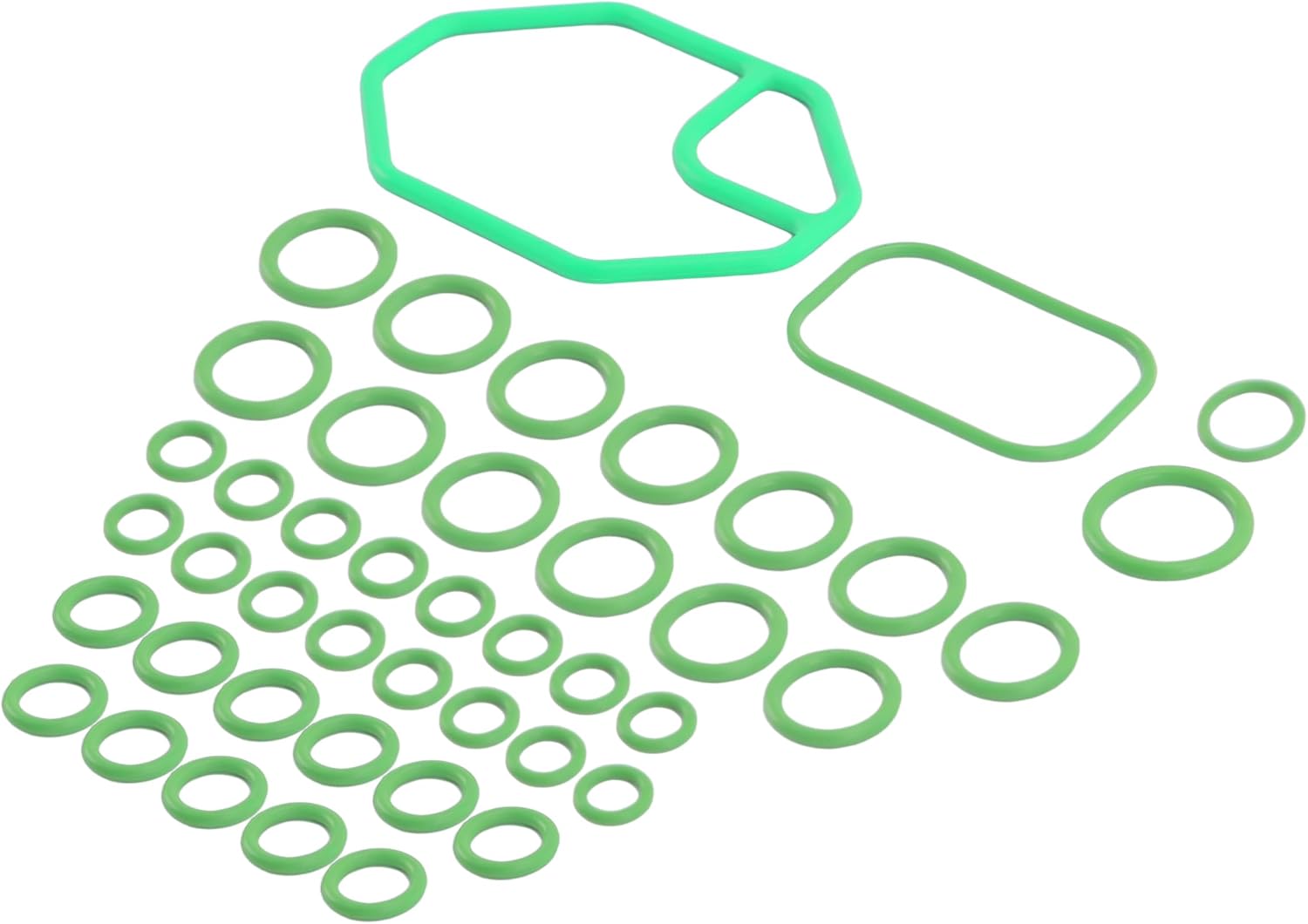 A/C System O-Ring and Gasket Seal Kit for RS 2580; 1321283; 26749; 801763; MT2580; TEM8017 Seal Ring fit for Chevrolet Metro 01-98, Prizm 02-98, Tracker 07-98, Chrysler Prowler 02-01