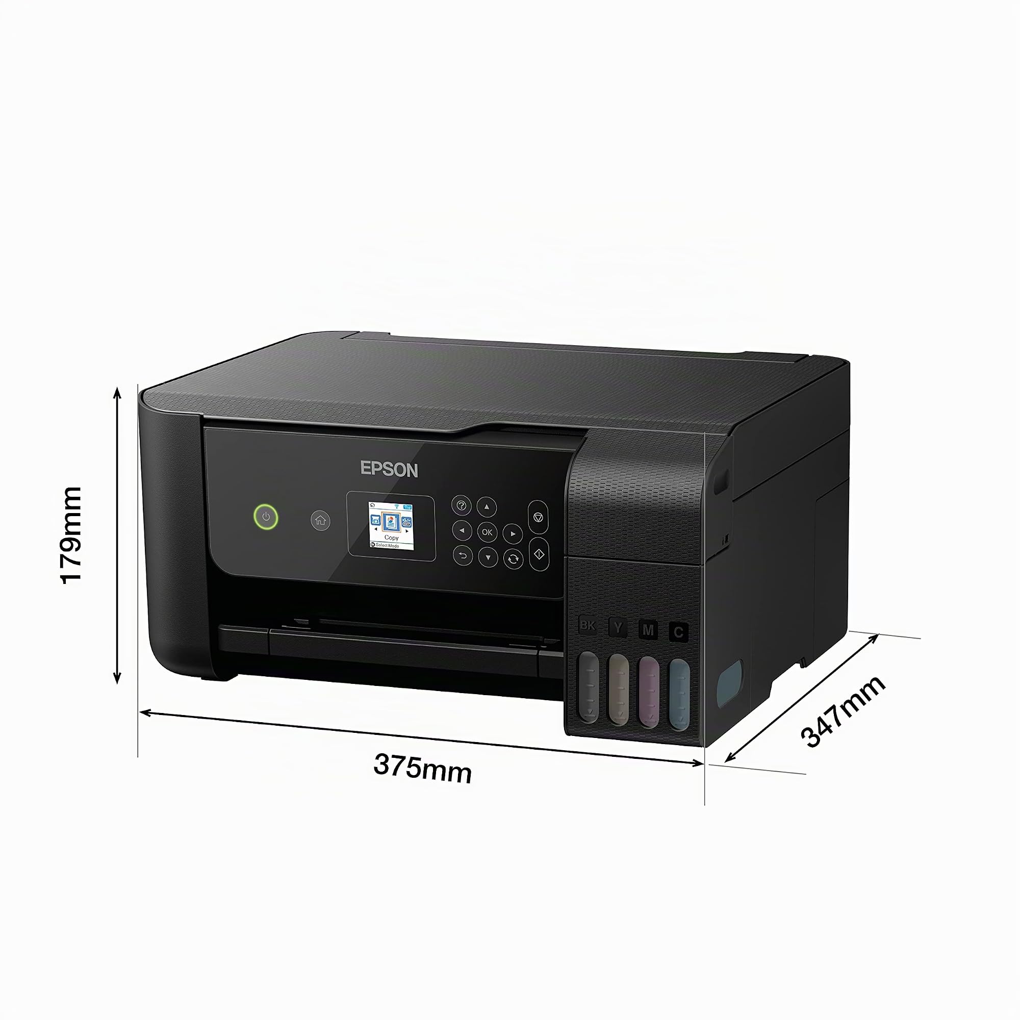 Epson EcoTank ET-2720 Stampante Inkjet 3-in-1, Display LCD 3.7 cm, Stampa da Mobile