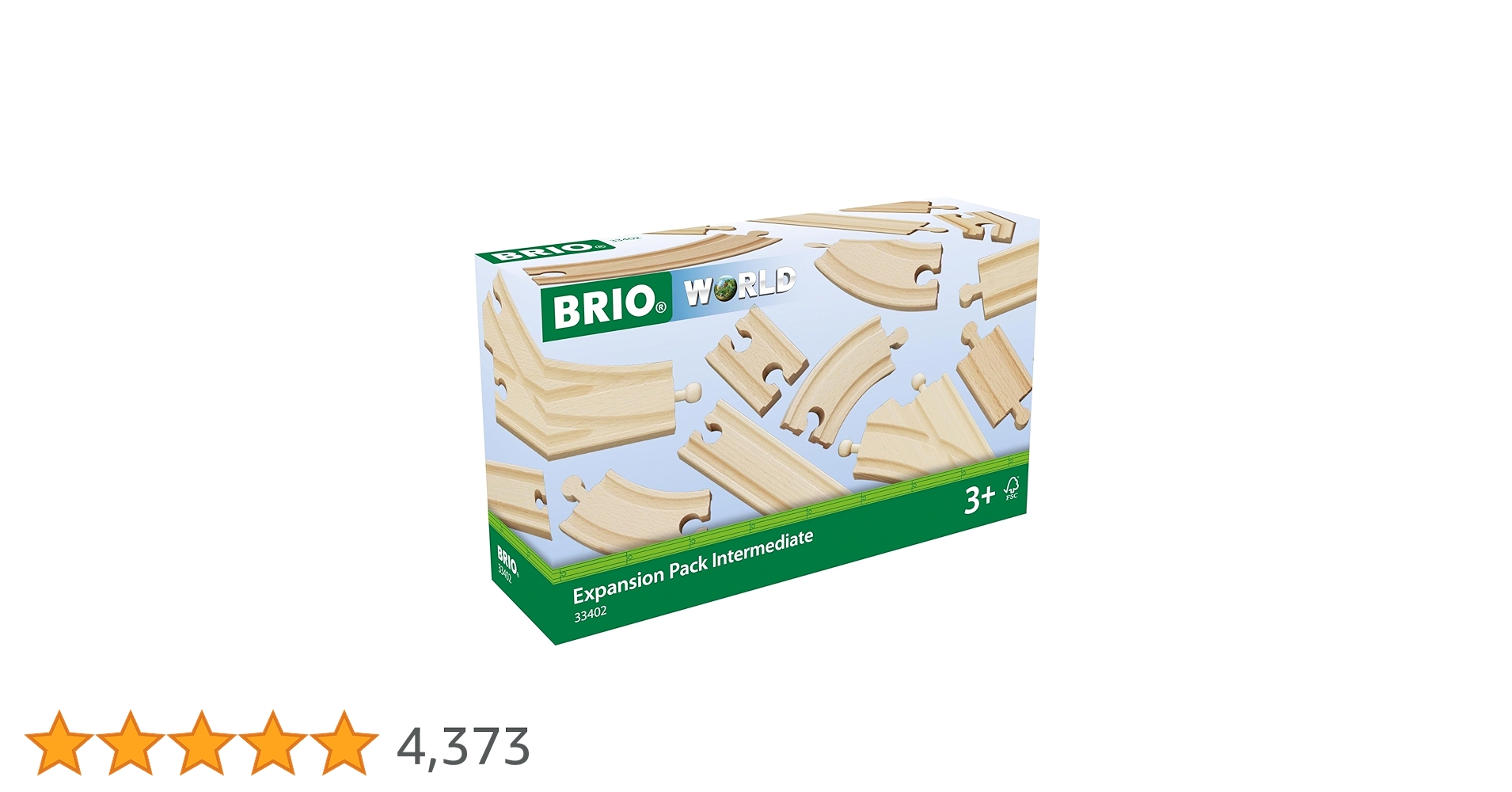 Amazon.co.jp: BRIO (ブリオ) 追加レールセット 16ピース [ 木製