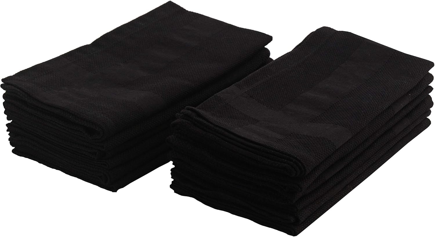 Cloth Dinner Napkins In Cotton Flax Fabric With Hemstitched & Tailored