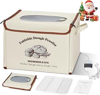 Amazon.com: Foldable Bread Proofing Box for Sourdough,50°F-130°F