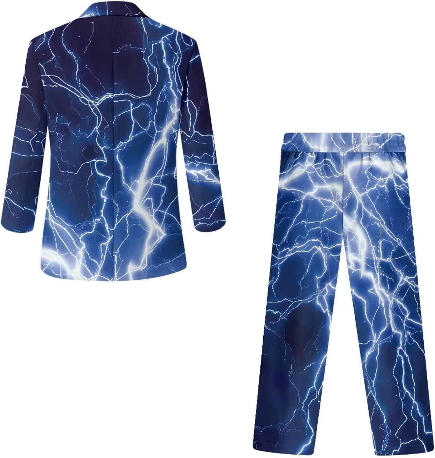 2Pcs Suit Set for Boys Kids Animal Print Boys Dress Suit 6-12 Years