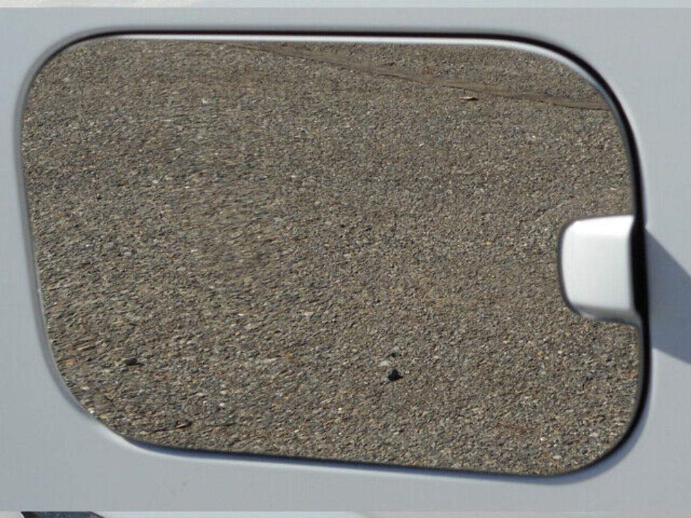 QAA is Compatible with 2017-2020 Ford F-250 & F-350 Super Duty 1 Piece Stainless Gas Door Cover Trim GC57320