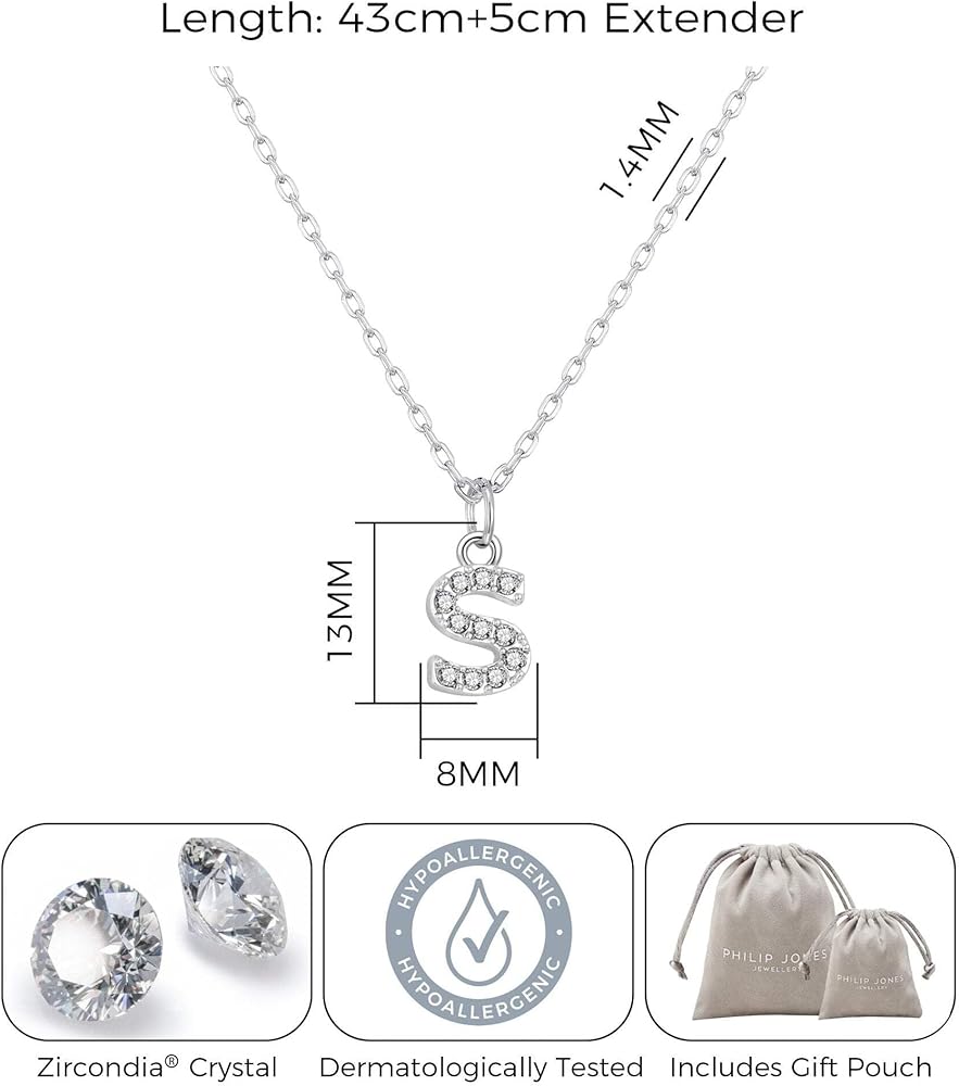 Fino A 72% Su Collane Infinity Philip Jones Con Cristalli Swarovski - Foto 9