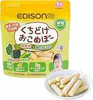Amazon.co.jp: EDISONmama(エジソンママ) くちどけおこめぼー緑