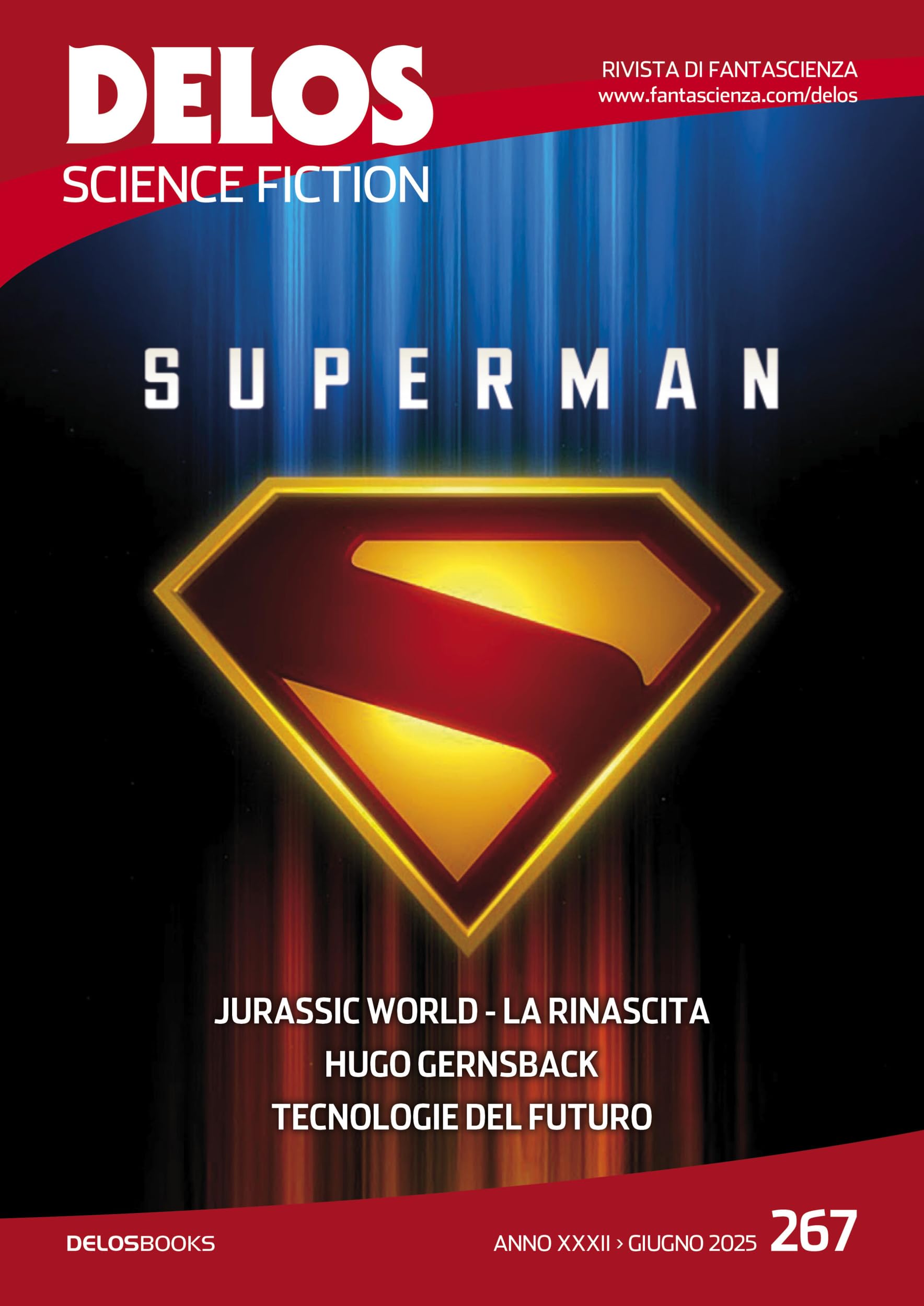Cover of Delos Science Fiction, #267 - Giugno 2025