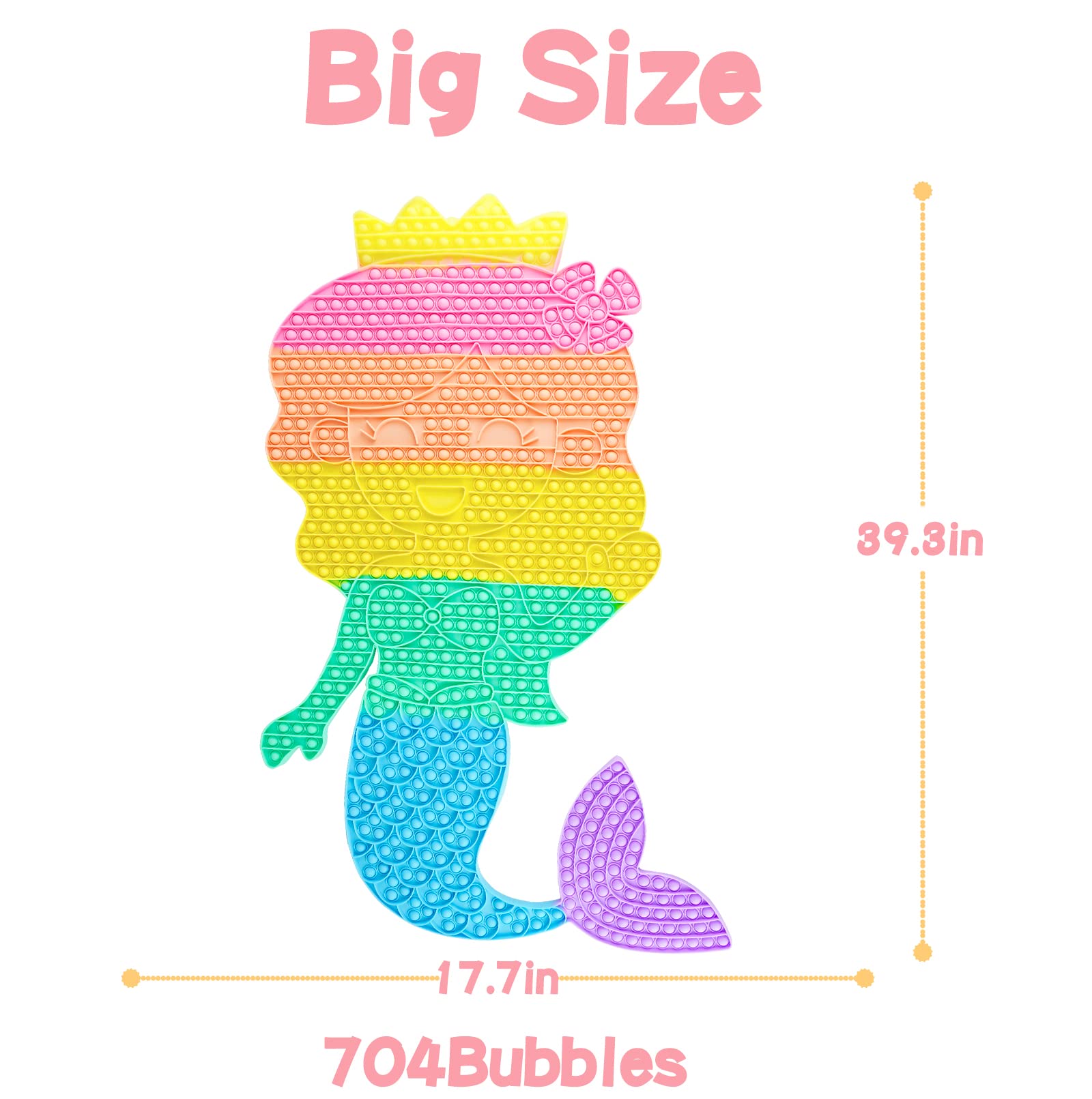 Gigantic Push Oversized Bubbles The Biggest in The World Jumbo Pop
