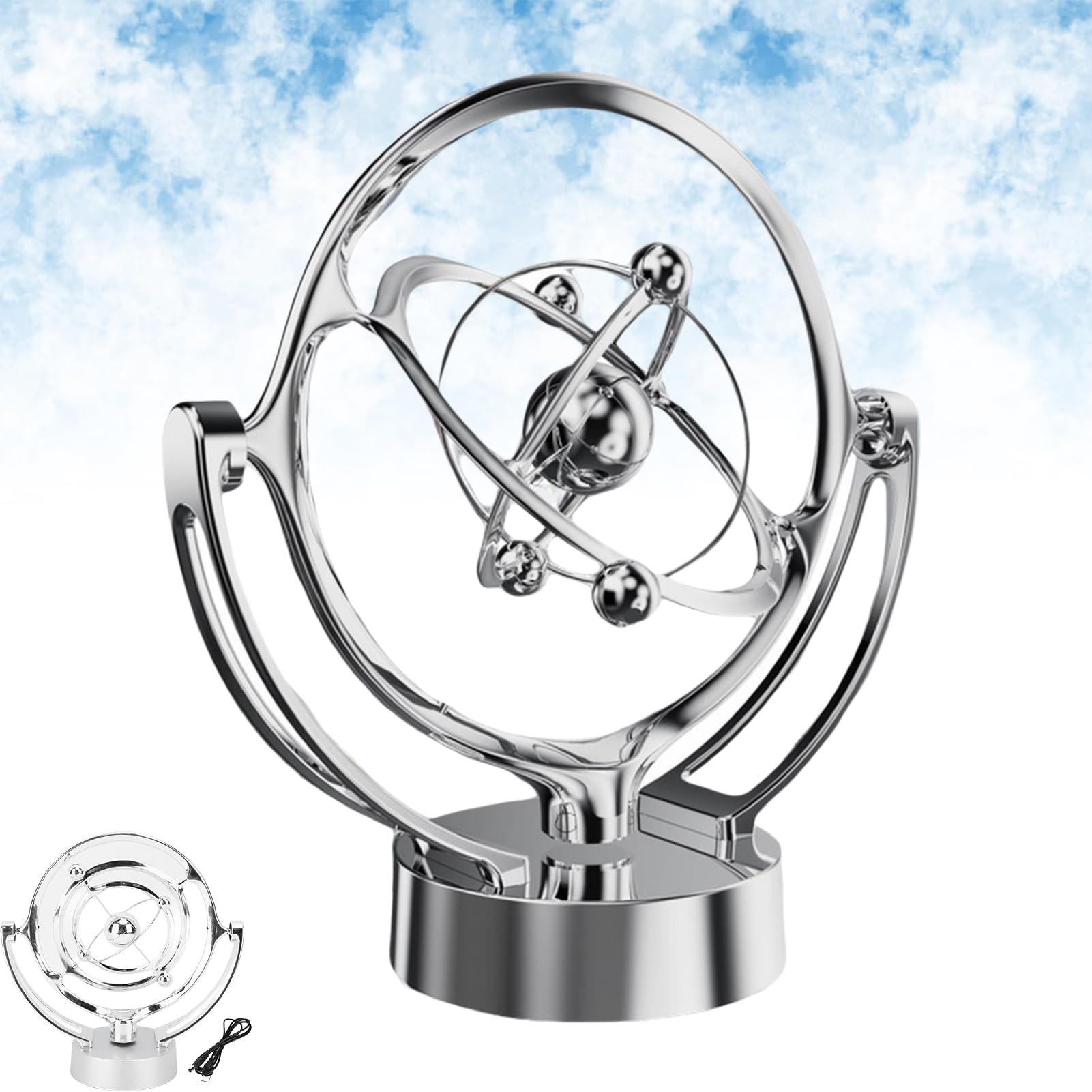 Kinetic Art Perpetual Motion Machine Craftswing Ball Desk Swinging