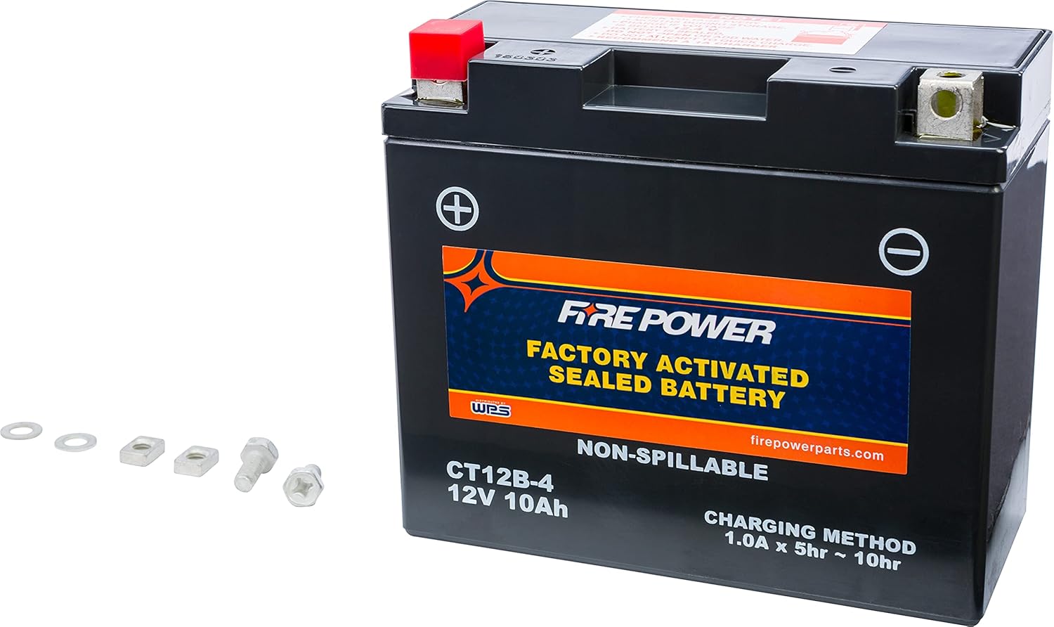 WPS Factory Activated Maintenance Free Sealed Battery CT12B-4