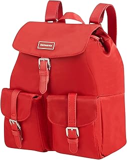 SAMSONITE Karissa - Backpack 2 Pockets Sac à dos loisir, 31 cm, 15 liters, Formula Rot