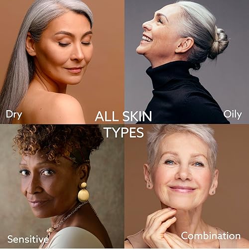 Miniatura 7 de ANSDUR Suero súper vitamina C para mujeres mayores de 70 años suero de ácido hialurónico para la cara, removedor de manchas oscuras y reducción de