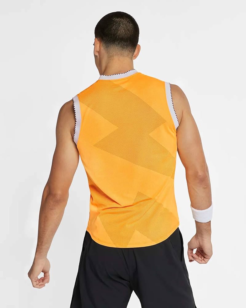 NIKE DRI-FIT ラファエルナダル蛍光イエロー ジャケット S