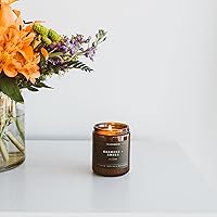 Vista 7 de Calyan Wax Co. Vela, vela perfumada de pomelo + flora, 57 horas de tiempo de combustión, velas de soja de aromaterapia, cera de soja no tóxica