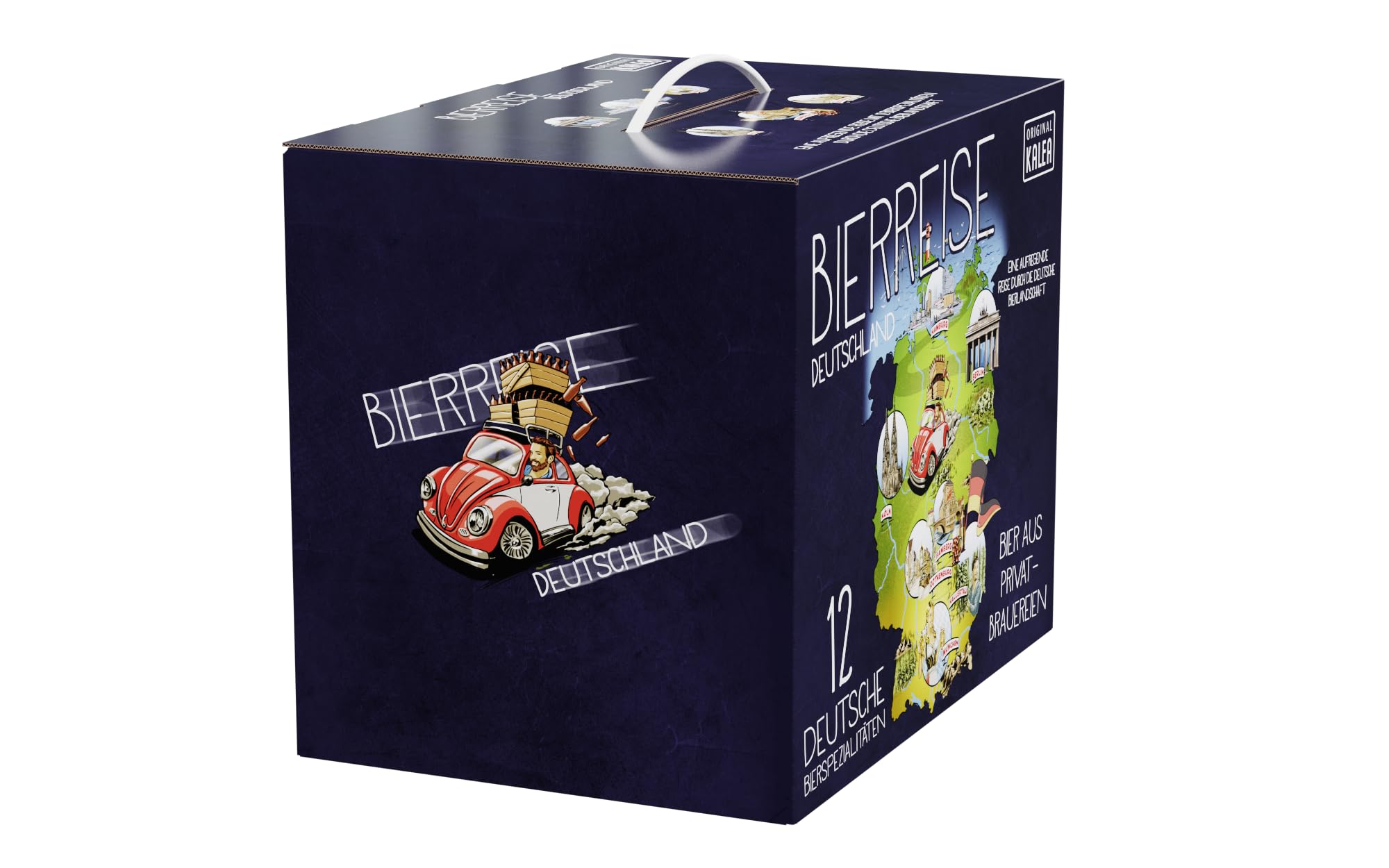 Kalea | Probierset | 12 x 0,33l unterschiedliche Biere | Bierverkostung | Biergeschenk für alle Bierliebhaber (Probierset im Schmuckkarton, Probierset im Schmuckkarton)