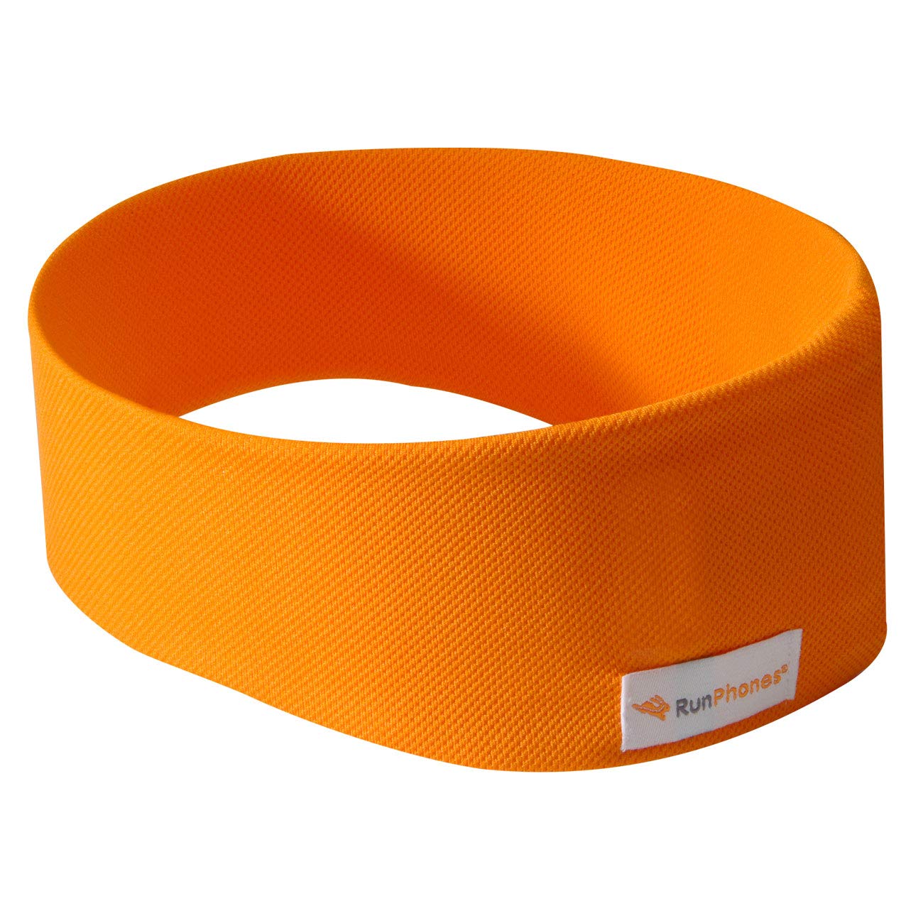 RunPhones New AcousticSheep Wireless | Bluetooth Headphones for Running, Exercise & More | Flat Speakers | Rechargeable Battery Lasts Up to 12 Hours (Large, Orange Exuberance)